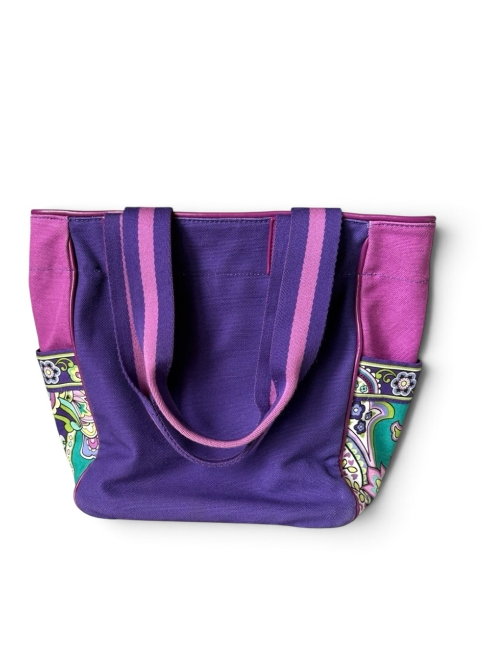 Vera Bradley Small Color Block Tote Bag